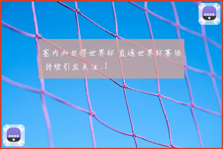 塞内加尔得世界杯 直通世界杯赛场 持续引发关注_1